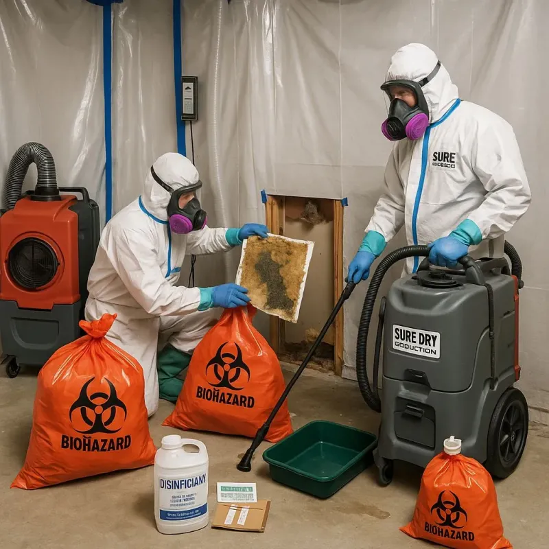 Contaminated Water Handling Protocols process in Delaware City, DE