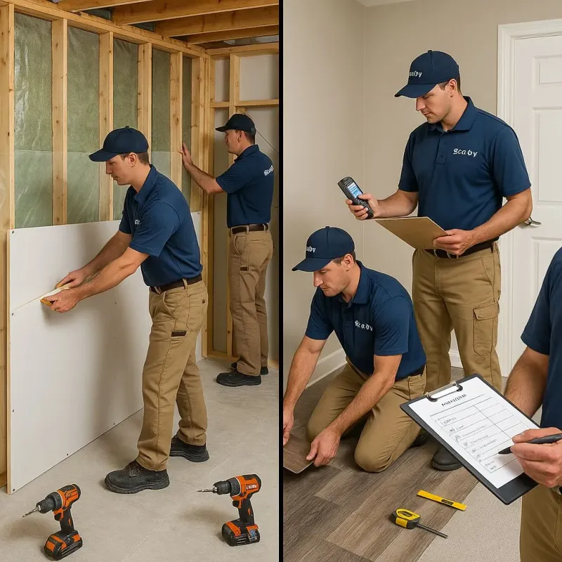Repairs and Reconstruction process in Delaware City, DE